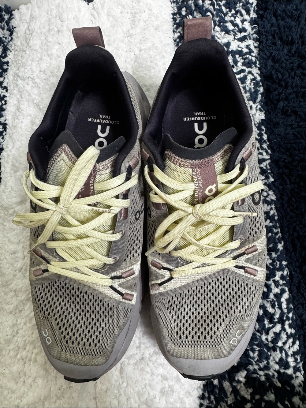 On Cloudsurfer Trail Women's Trail Running Sneakers Lilac - Women’s Size 9